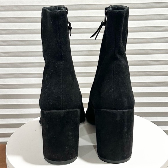 Stuart Weitzman - Sofia 50 suede ankle boots | Plush 🌹STUART WEITZMAN 🌹 Black Suede Block Heel Ankle Boots Size: 12M
